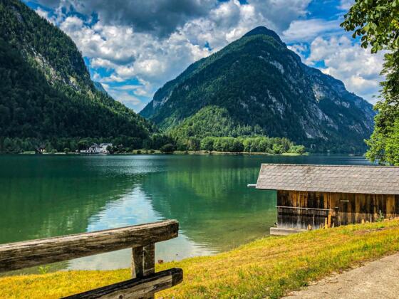 Ostuferweg am Hallstättersee