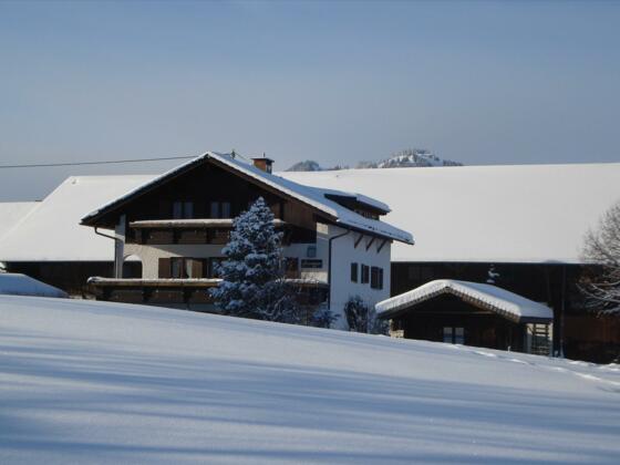 Winterbild Ferienhof Hierl