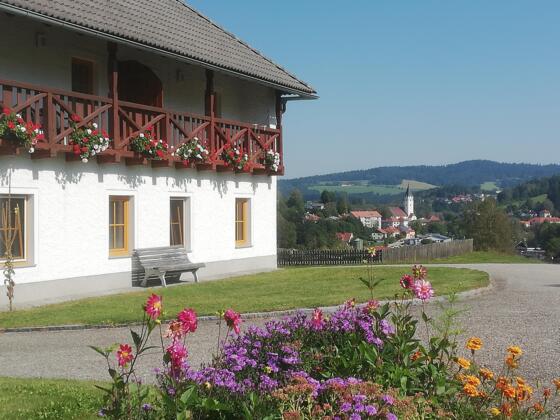 Leitnerhof mit Sicht auf Bad Zell