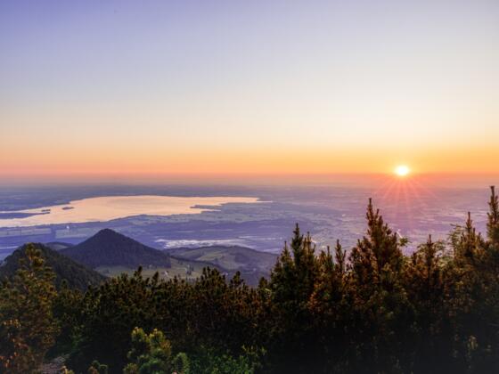 Sonnenaufgang auf der Hochplatte