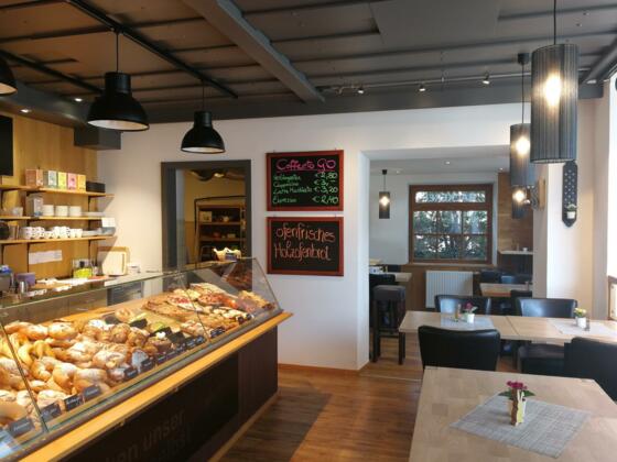 Auslage Bäckerei Mitterer
