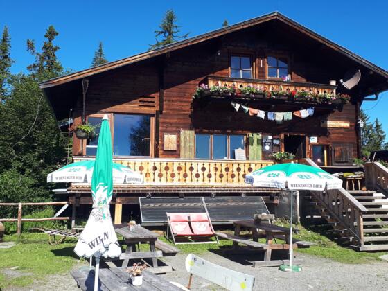 Glocknerblick - die urige Hütte am Maiskogel