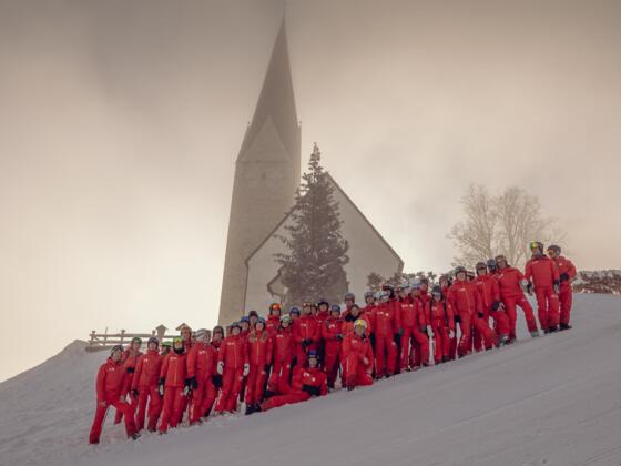Skischule Mittelberg Gruppenbild
