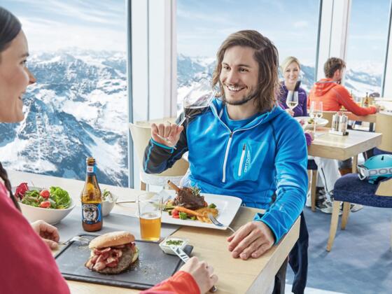 Gipfel Restaurant auf 3.029 m