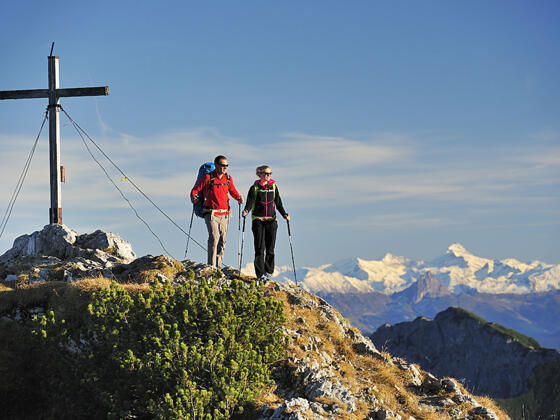 Am Gipfel des Risserkogel