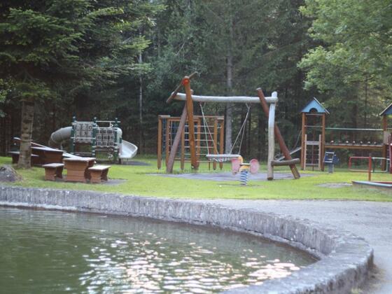 Kinderspielplatz Riezlern Sommer