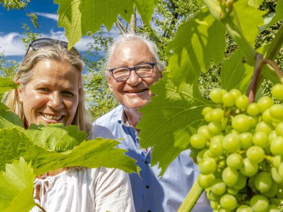Winzerpaar Kerstin &amp; Wolfgang vom Weingut 2H