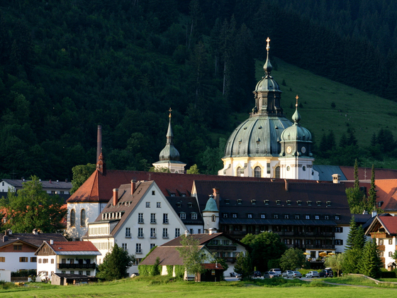 Fernwanderweg Meditationsweg Ammergauer Alpen - Kloster Ettal
