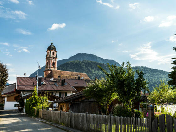 Wir starten im Geigenbauort Mittenwald