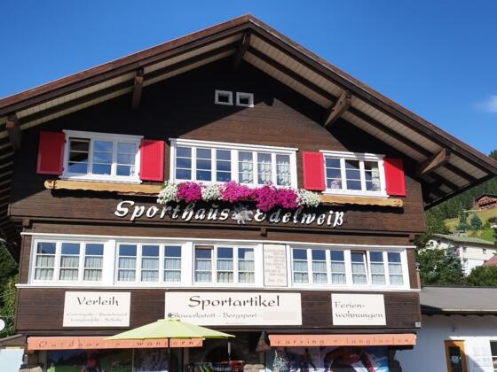 Sporthaus Edelweiß Hirschegg Kleinwalsertal
