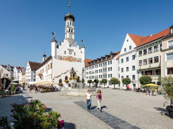 Rathausplatz in Kempten