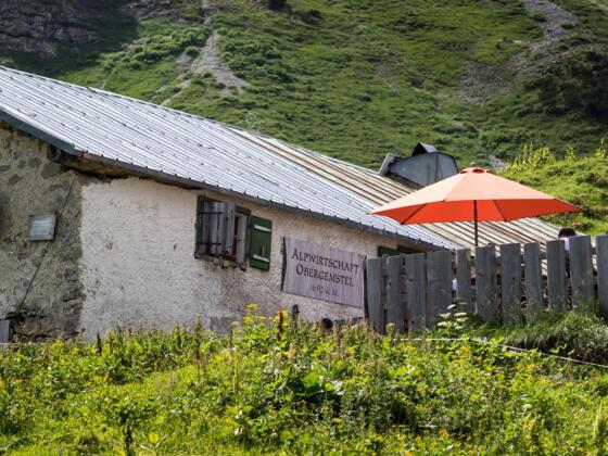 Obere Gemstelhütte Mittelberg Sommer