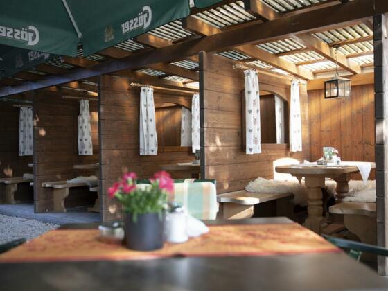 Lauben Restaurant Kirchenwirt Reith i.A.