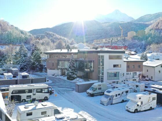 Camping Sölden Winteransicht