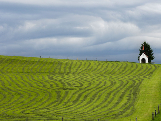 Fernwanderweg Meditationsweg Ammergauer Alpen - Fatimakapelle