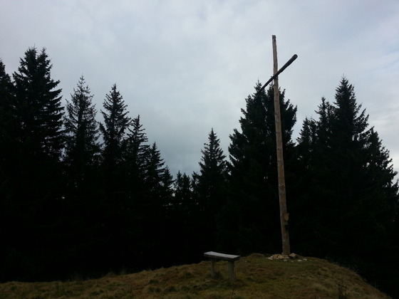 am Gipfel des Hochschergen