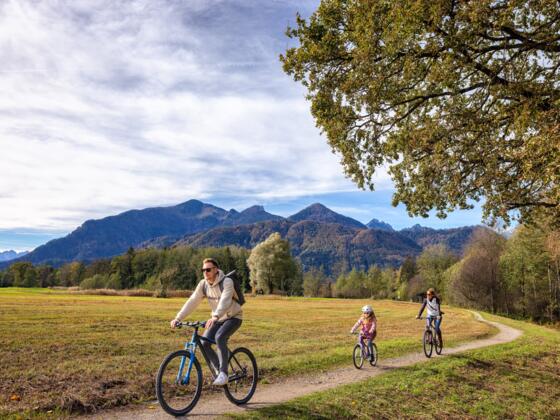 Familienradtour in Grassau