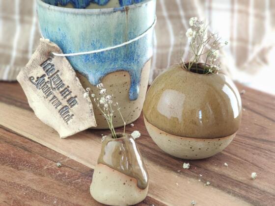 Sonnkeramik - Vasen, Tassen, Schalen