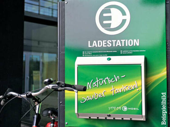 E-Bike Ladestation