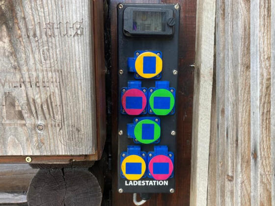 E-Bike Ladestation beim Moor Treff (Tanner Moor)