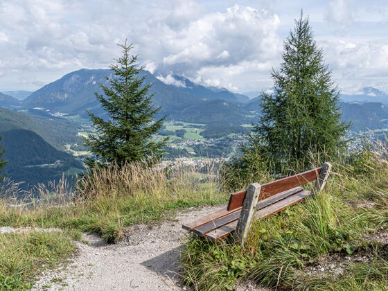 Bank auf dem Grünstein