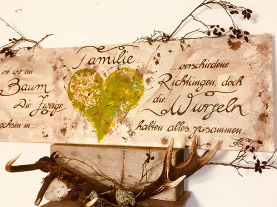 Familie ist wie ein Baum