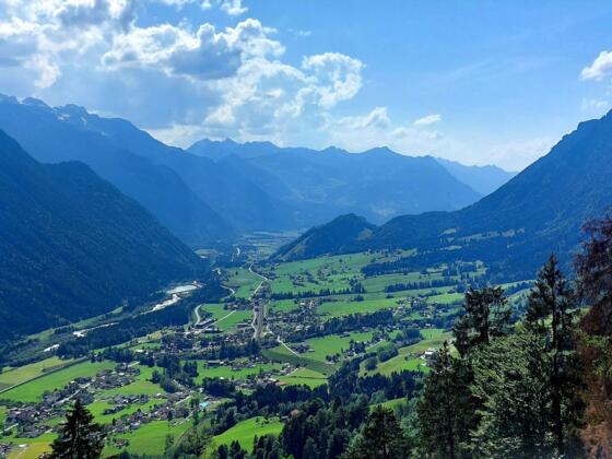 Ausblick auf Außer- und Innerbraz
