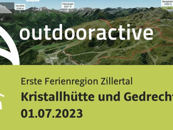 Wanderung in der Ersten Ferienregion Zillertal: Kristallhütte und Gedrechter 01.07.2023