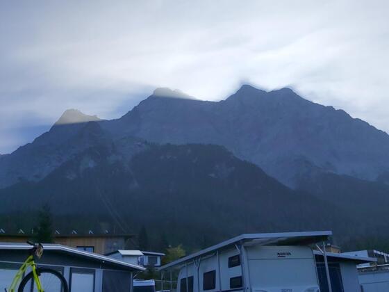 Blick vom Campingplatz