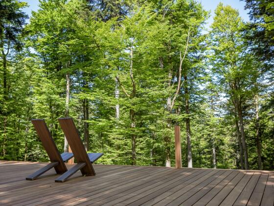 WaldSpa Reischlhof Infinity-Yoga-Plattform
