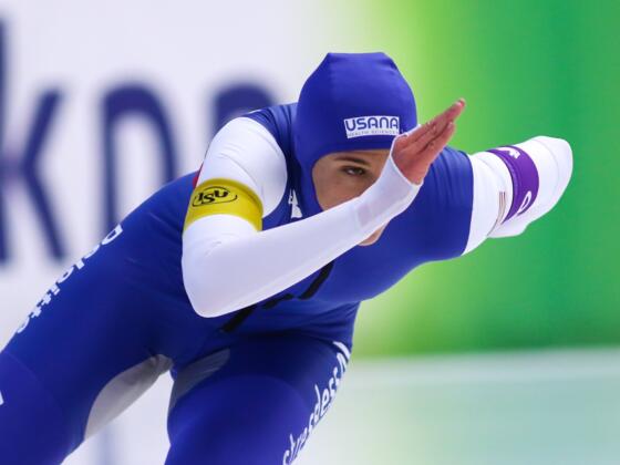 Max Aicher Arena: Eisschnelllauf