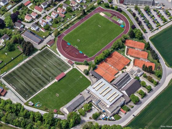 Luftaufnahme Sportpark-TSV-Vilsbiburg