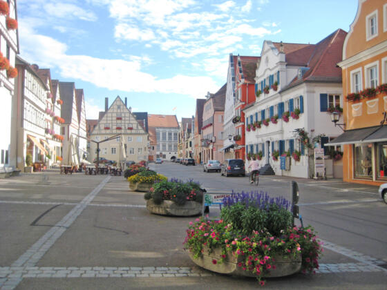 Oettingen - Marktplatz