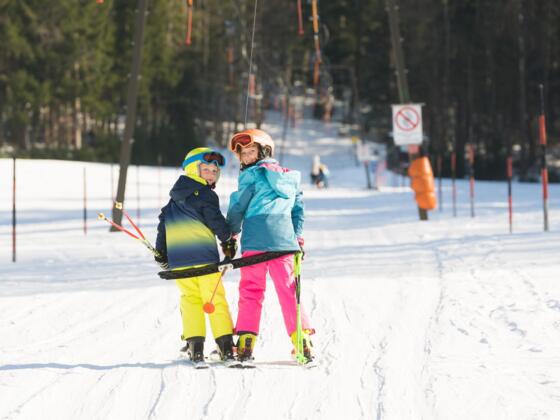 Skifahren am Kesselmannlift