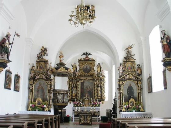 St. Wolfgang mit Altar