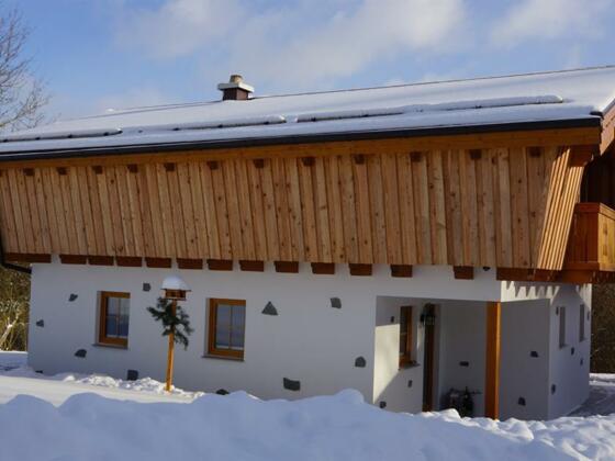 Außen mit Vogelhäuschen