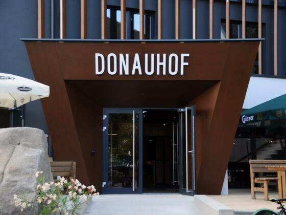 Donauhof Eingang