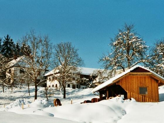 Unser Hof im Winter