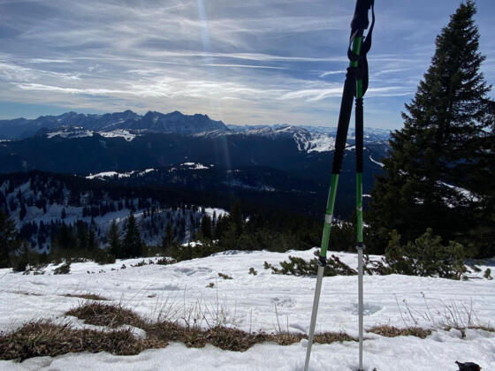 Ausblick auf die Loferer Steinberge
