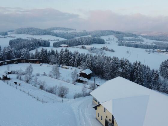 Gstöttner Hofansicht Winter
