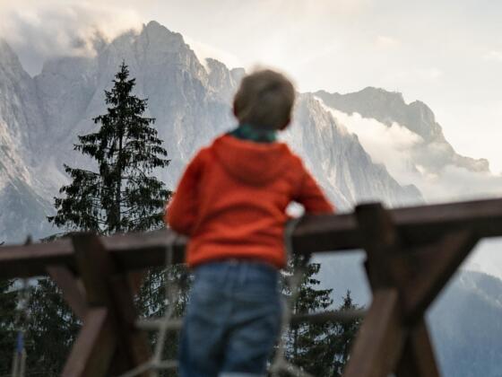 Blick auf die Zugspitze