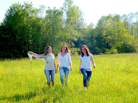 Wanderyoga Spurensuche