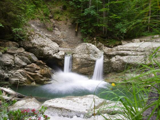 Wasserfall im Ostertaltobel