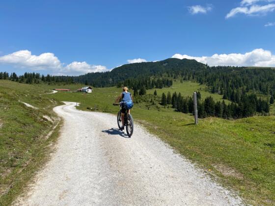 Die Heisenalm ist erreicht.