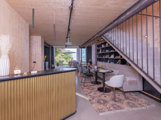 Balthasar Volcano - der Empfangsbereich