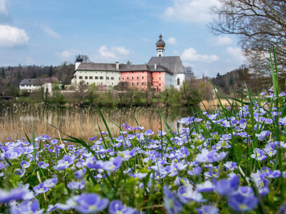 Kloster Höglwörth am gleichnamigen See im Rupertiwinkel
