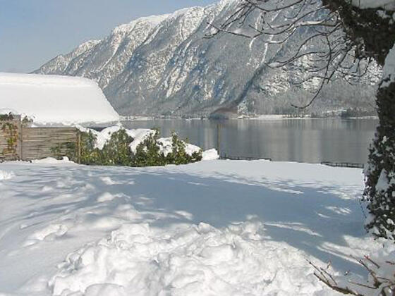 Aussicht der Ferienwohnung \&quot;Kraft, tanken\&quot; Hallstatt