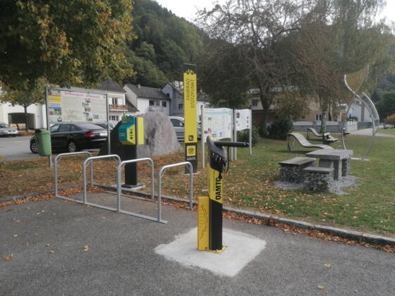 Fahrradstützung Untermühl