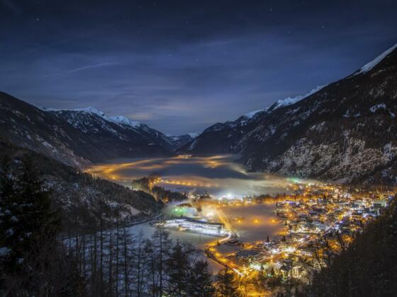 Längenfeld - Ortstaufnahme Winter