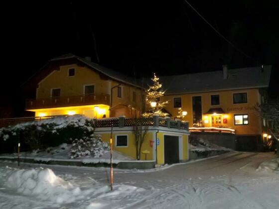 Pension Gasthof Silvia im Winter